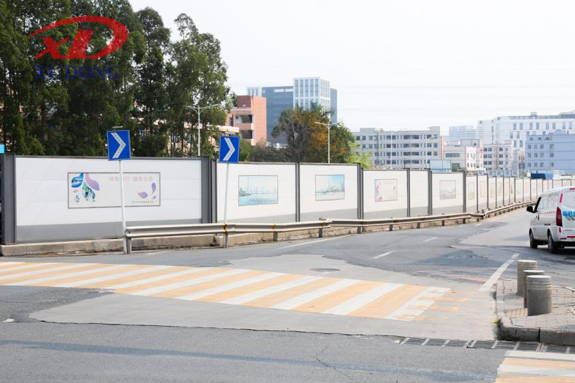 規(guī)范使用工程圍擋，筑好城市“安全墻”